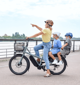 Jean Fourche Jean II Électrique 720Wh Kit 2 enfants