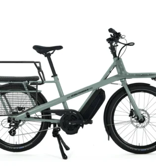 Vélo cargo compact électrique